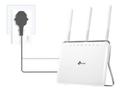TP-LINK AV1000 Gigabit Passthrough Powerline Starter Kit (FR)