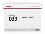 CANON CRG 039 toner standard capacity yield 11.000