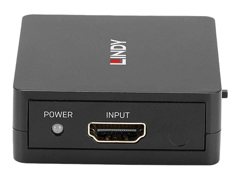 LINDY 2 Port HDMI 18G Splitter Compact