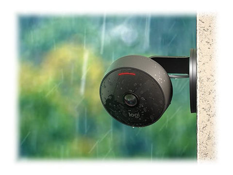 LOGITECH Circle View Network surveillance camera outdoor indoor weatherproof colour Day and Night 1920 x 1080p