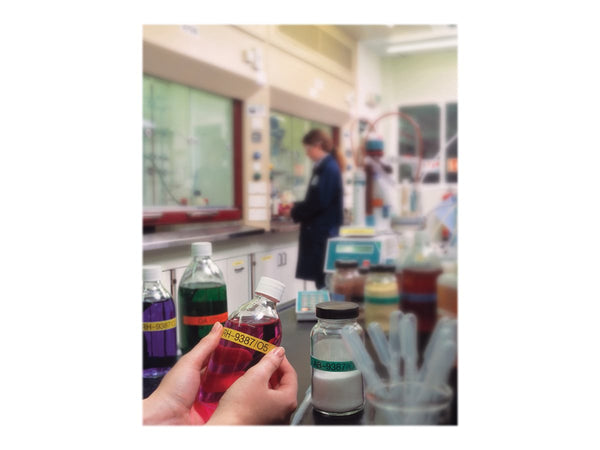 BROTHER P-TOUCH TZE-243 bleu sur blanc 18mm