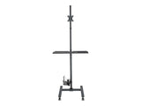EATON TRIPPLITE Mobile Workstation with Monitor Mount - For 7inch to 32inch Displays Height Adjustable