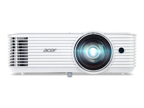 ACER S1386WH - WXGA 1280 x 800 - 3600 ANSI Lumens - 20000:1 - 0.52 87inch - 98cm - 16W Speaker x 1 - 3 ans RA