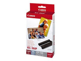 CANON KC-36IP photo  papier inkjet 54x86mm 36 feuilles pack de 10 with color ink cartouche for CP-100
