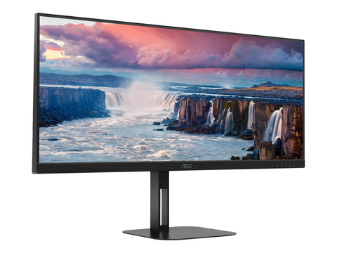 AOC U34V5C/BK 34p VA WQHD display 3440x1440 21:9 4ms 300cd/m2