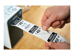 BROTHER TD-2125NWB Label printer direct thermal 63mm 203dpi 152.4mm/sec USB 2.0 LAN serial Wi-Fin USB 2.0 host Bluetooth 5.2