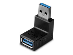 LINDY USB 3.0 Adapter Type A 90 up Type A Male / Female