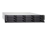 QNAP TS-1283XU-RP-E2124-8G 12-Bay NAS E-2124 8Go DDR4 12x2.5p/3.5p SATA HDD/SSD 4 GigaLan 2x10GbE SFP