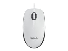 LOGITECH M100 Mouse full size right and left-handed optical 3 buttons wired USB
