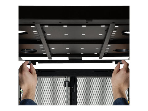 EATON TRIPPLITE 42U SmartRack Wide Standard-Depth Rack Enclosure Cabinet with Doors and Side Panels