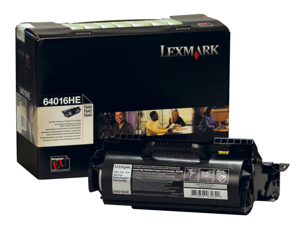 LEXMARK T640, T642, T644 cartouche de toner noir rendement élevé 21.000 pages pack de 1 retour program