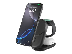 BELKIN UltraCharge 25w Qi2 3in1 Magnetic Charger EU Black Round