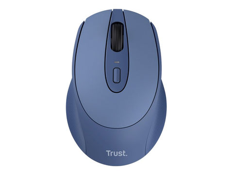 TRUST Souris sans fil ZAYA rechargeable - Bleue