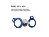 BELKIN Airtag Protection avec porte-clés Bleu