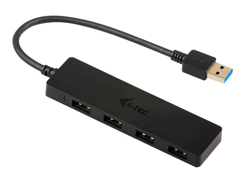 I-TEC USB 3.0 Slim Passive HUB 4 Port without power adapter ideal for Notebook Ultrabook Tablet PC