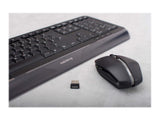 CHERRY GENTIX Desktop Wireless desktop Keyboard and Mouse black (PN)