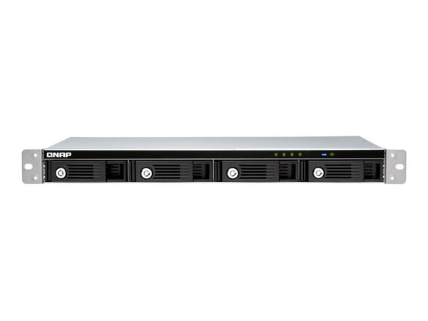 QNAP TR-004U 4-bay Rackmount 1U 12 short-depth rackmount 3.5p SATA HDD USB 3.0 type-C hardware RAID external enclosure
