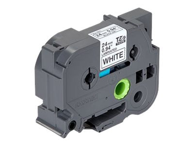 BROTHER P-TOUCH TZE-251 noir sur blanc 24mm