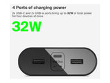 BELKIN Boost Charge 4Port 27k PD 32w Powerbank