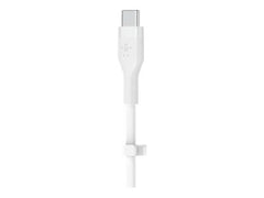 BELKIN Câble USB-C vers Lightning Silicon 2m Blanc