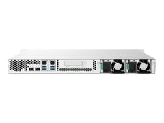 QNAP TS-432PXU-RP-2G 4-Bay rackmount NAS AL324 2Go DDR4 UDIMM RAM SATA 6Gb/s 2x 10GbE SFP+ 2x 2.5GbE 1x PCIe Gen2 x2 slot 250W