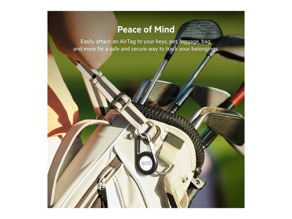 BELKIN Secure Holder Carabiner for Airtag Black