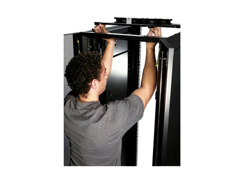 APC PLATINE DE VENTILATION POUR TOIT NOIRE POUR ARMOIRE NETSHELTER 600 MM