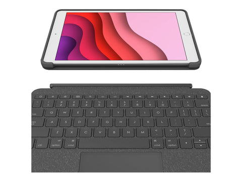 LOGITECH Combo Touch for iPad 7th & 8th generation - Graphite - Fra