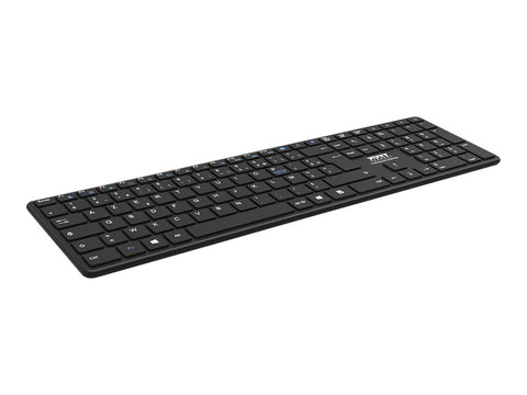 PORT DESIGNS Rechargeable Bluetooth Keyboard Ultra Slim and Elegant Design Rechargeable Battery 10meters Bluetooth range Compatible