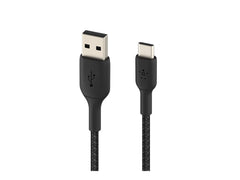 BELKIN BOOST CHARGE USB-A to USB-C Cable Braided 1M Black