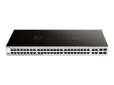 D-LINK 48-Port Layer2 Smart Managed Gigabit Switch dlink green 3.0 44x 10/100/1000Mbit/s TP RJ-45 Port4x Combo 10/100/1000Mbit/s