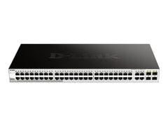 D-LINK 48-Port Layer2 Smart Managed Gigabit Switch dlink green 3.0 44x 10/100/1000Mbit/s TP RJ-45 Port4x Combo 10/100/1000Mbit/s