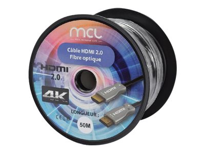 MCL HDMI 2.0 fiber optic cable 50m