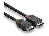 LINDY 2m DisplayPort 1.2 Cable Black Line