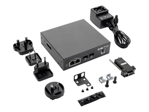 EATON TRIPPLITE 8-Port Console Server with Built-In Modem Dual GbE NIC 4Go Flash and Dual SFP