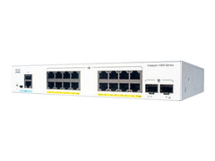 CISCO Catalyst 1000 16-Port Gigabit data-only 2 x 1G SFP Uplinks LAN Base with external power supply