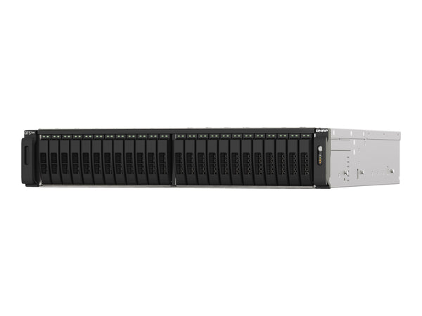 QNAP 24-Bay All-Flash NAS AMD EPYC 7302P 4xNVMe Gen3 256Go RDIMM ECCC DDR4 RAM 2x2.5GbE LAN 4x25Go