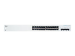 CISCO Business Switching CBS220 Smart 24-port Gigabit 4x1G SFP uplink