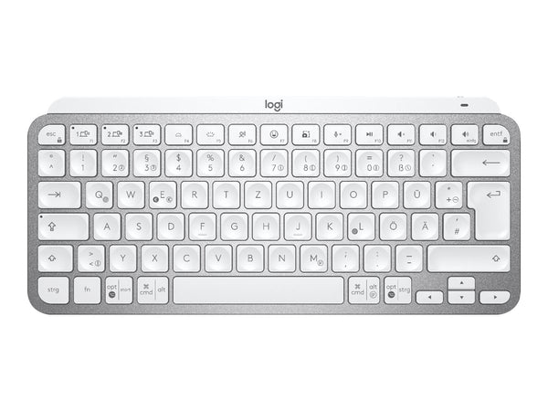 LOGITECH MX Keys Mini Minimalist Wireless Illuminated Keyboard - PALE GREY - CENTRAL (FR)