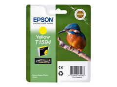 EPSON T1594 cartouche d encre jaune capacité standard 1-pack blister sans alarme Stylus Photo R2000
