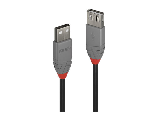 LINDY Rallonge USB 2.0 type A Anthra Line 0.2m