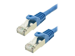 MCL CAT 7 S/FTP LSZH Patch cable - 0.5m Blue