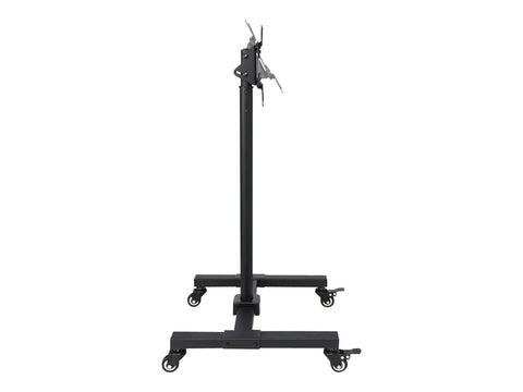 EATON TRIPPLITE Mobile TV Stand - Height Adjustable 13inch to 42inch TVs and Monitors Locking Casters Black