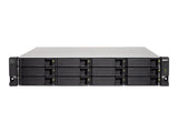 QNAP TL-R1200C-RP 12-bay 2U rackmount USB-C 3.1 Gen2 10Gbps JBOD expansion unit
