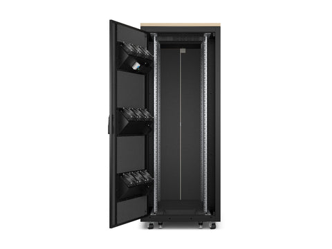 APC NetShelter Soundproof Server Rack 38U 230V 1863H x 750W x 1134D mm Maple