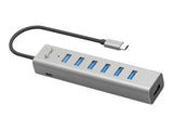 I-TEC USB-C Charging Metal HUB 7 Port without power adapter