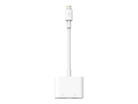 BELKIN Adaptateur Lightning audio + recharge