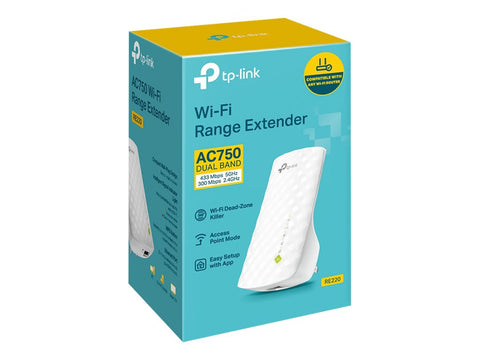 TP-LINK RE220 AC750 WiFi Range Extender