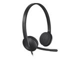 LOGITECH USB Headset H340 Headset on-ear wired