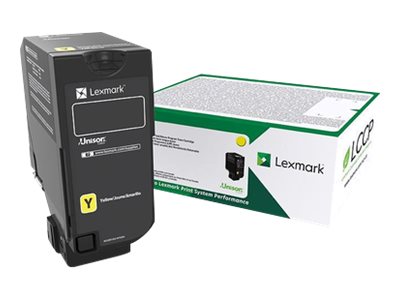 LEXMARK 15K Return Program Cartouche Jaune CS/CX827
